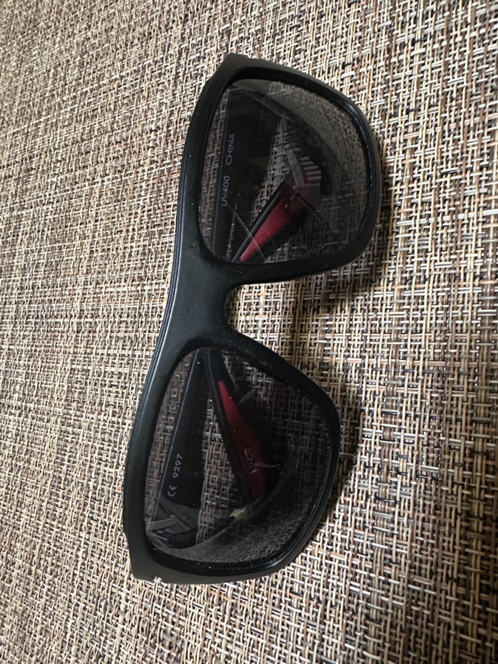 Matte Black Sport Sunglasses | UV400 Protection